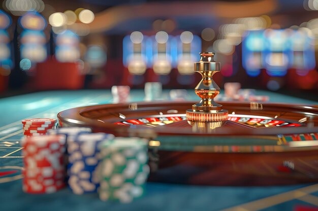 Live dealer studio with HD cameras and professional lighting